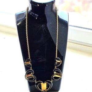 Furla 1927 heart Nero necklace